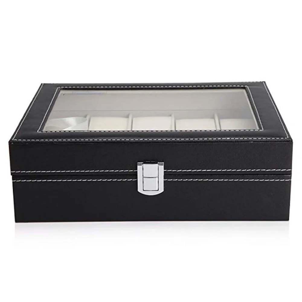 10 Watch leather display case organizer